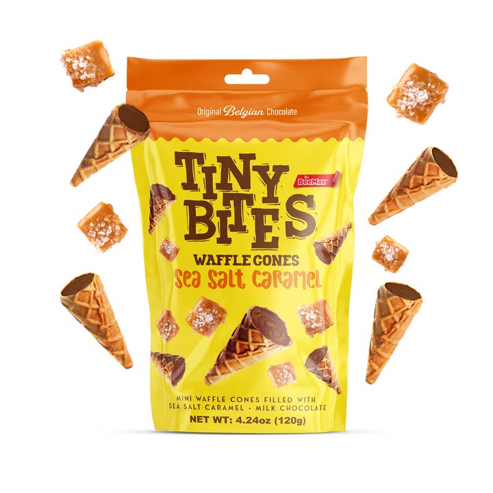 Tiny Bites w Sea Salt Caramel Flv 4.24oz  for wholesale by Beemax