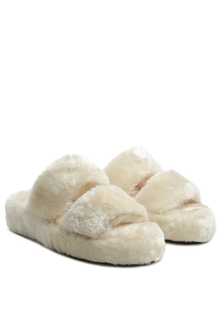 Rag Company – wholesale Slippers – Women's – SMOOTHIE FUR SLIP-ON FLATS0