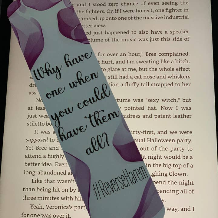 Messterpieces - Wholesale Bookmark - CLEARANCE 8x2 RH Romance Bookmark1