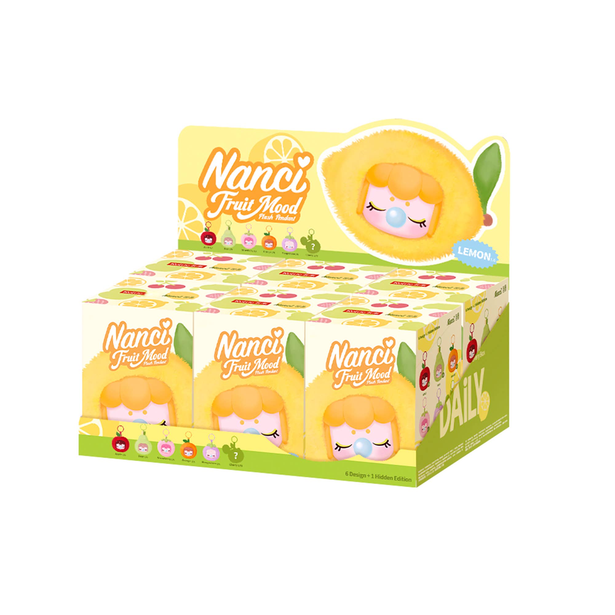 Hands Craft - Wholesale Stuffed/Plush Toy - Kids & Baby - Nanci Plush Blind Box: Fruit Mood Pendant1
