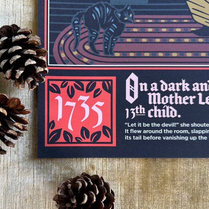 Fresh Fish - Wholesale Art Print - Birth of the Jersey Devil from the NJ Pinelands Print/Poster3