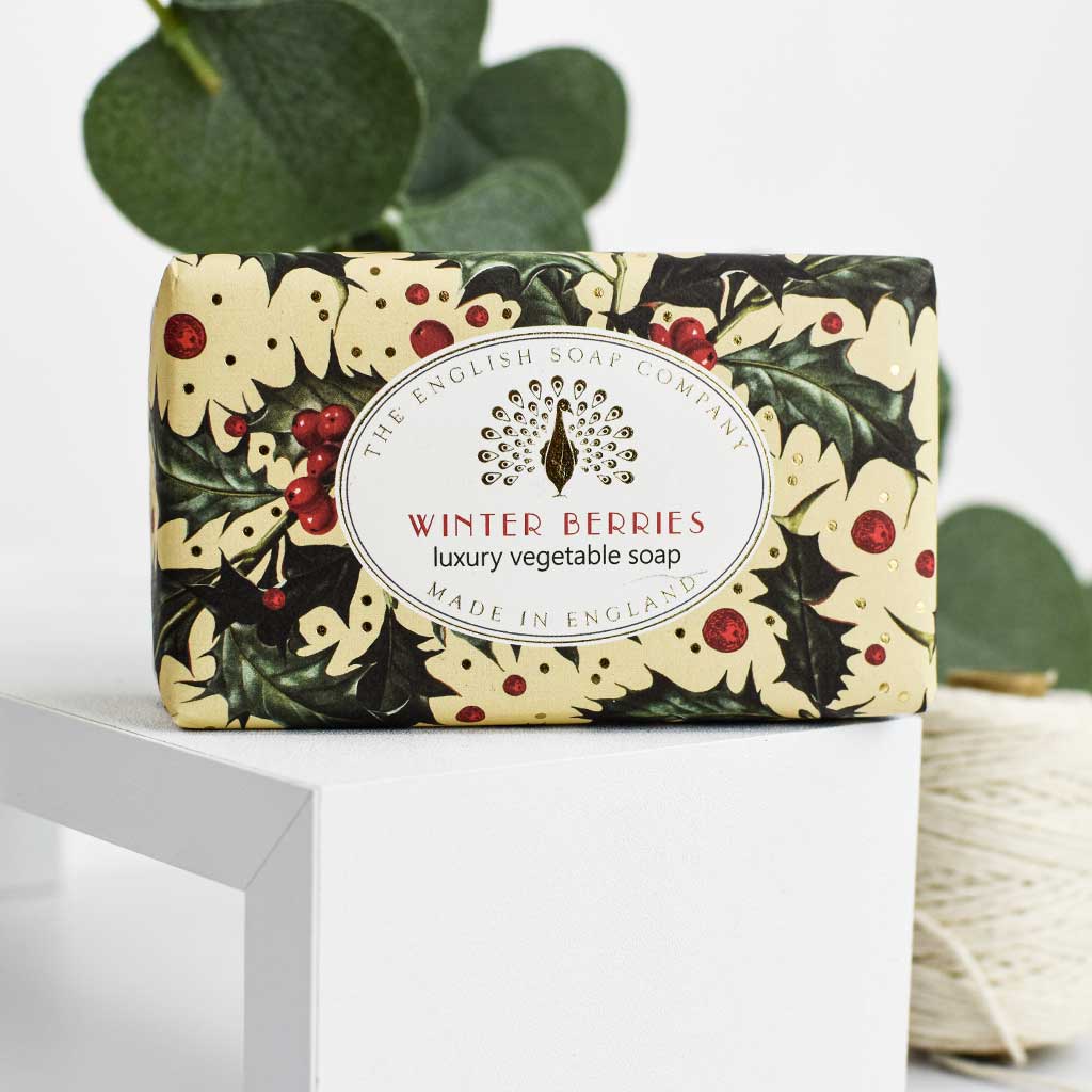 The English Soap Company - Vente Pains de savon - Savon de Noël Winter Berries2