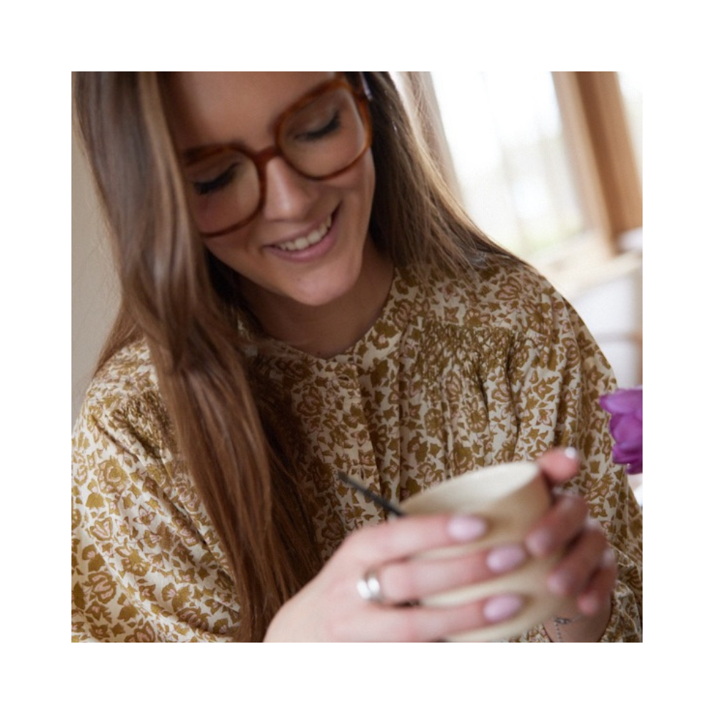 Bonheur du Jour - Wholesale Blouse - Women's - Elise Women's Blouse - Arushi Bronze Green4