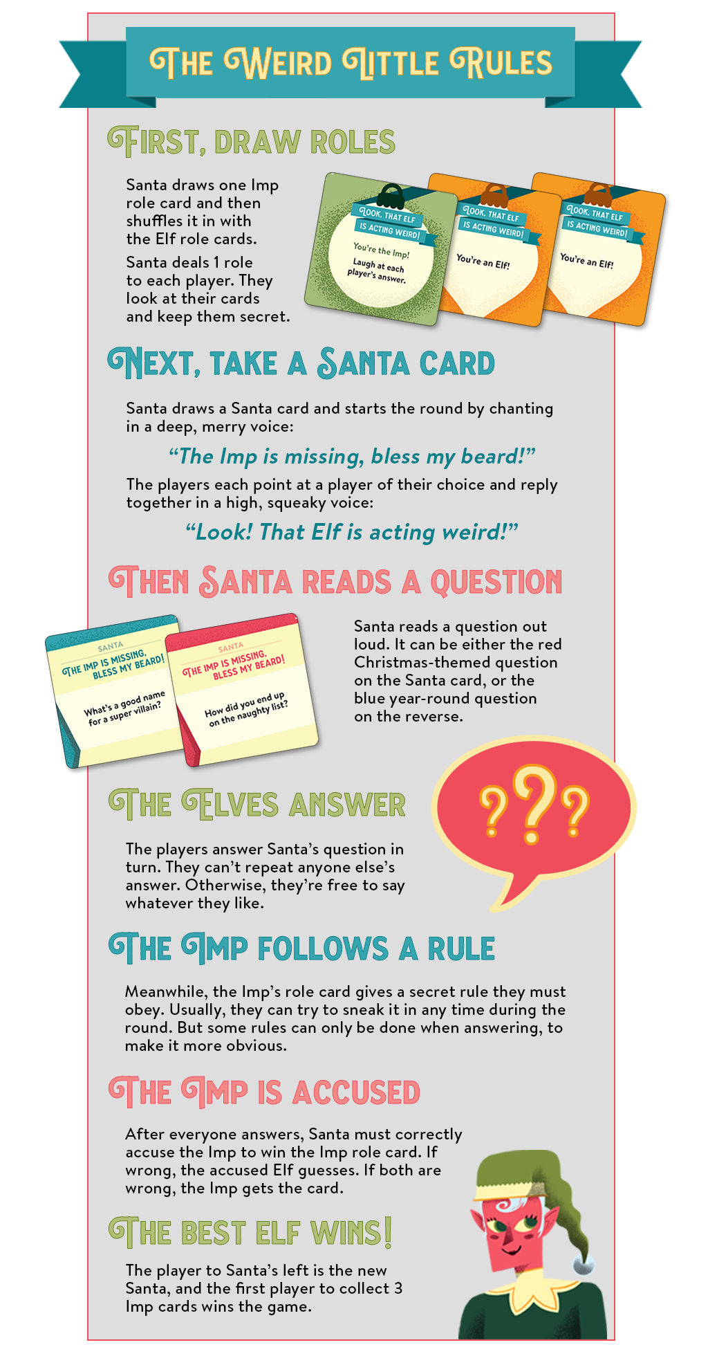 Atlas Games – Jogo de cartas por atacado – Weird Little Elf - Jogo de Festa Humorístico para Férias2
