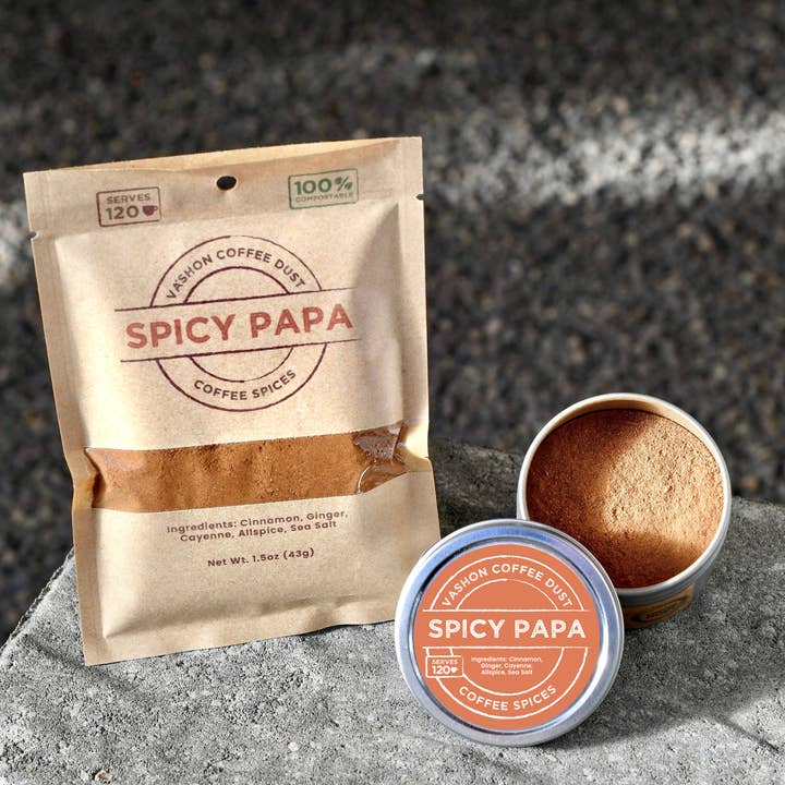 Vashon Island Coffee Dust - Wholesale Dried Spice Mix - Spicy Papa (cinnamon, cayenne...)2