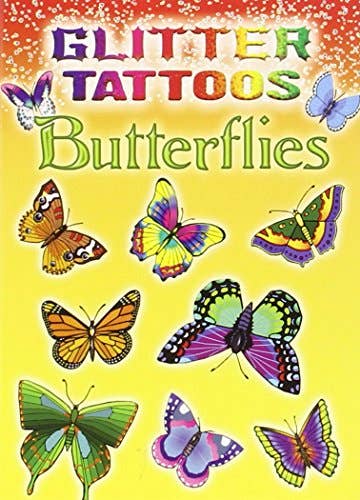 Boon Books - Wholesale Coloring & Activity Book - Kids & Baby - Dover Little Activity Books: Glitter Tattoos Butterflies by -