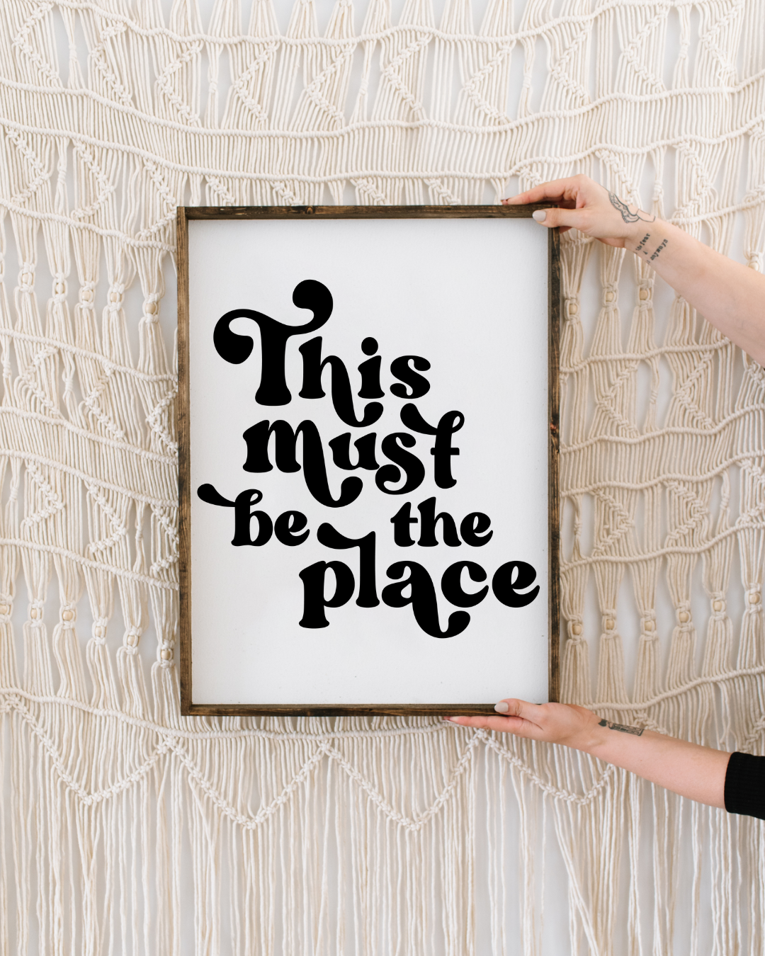 Williamraedesigns - Wholesale Art Print - This Must Be the Place Framed Print – Retro Wall Art2
