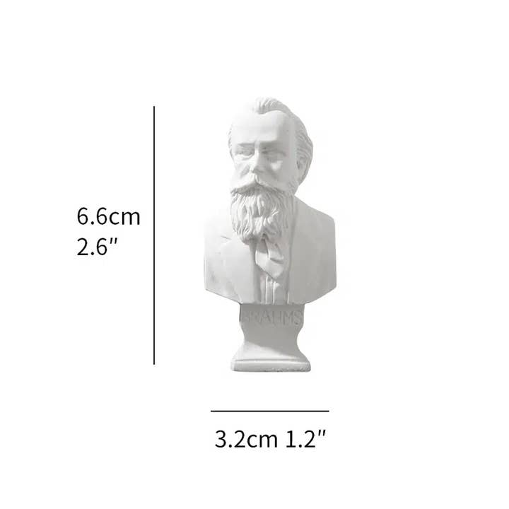 Magnifique Hearts - Wholesale Decorative Figurine - Miniature Greek Busts - Intricately Carved32