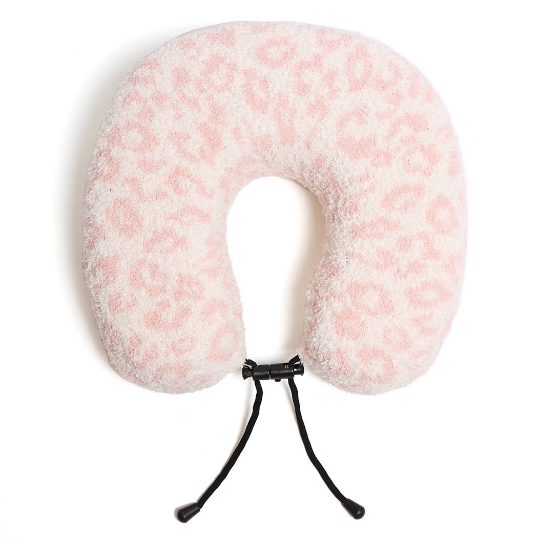 Fashion City - Wholesale Travel Pillow - Soft Leopard Print Travel Neck Pillow5