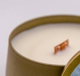 Linden Candle Company - Wholesale Travel Candles - 4oz Soy Candle Tins– Holiday Giftable Scents for Winter14