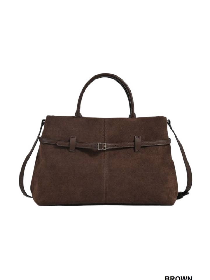 Margaret Imitatiesuède Hobo Schoudertas voor wholesale door Vanilla Monkey