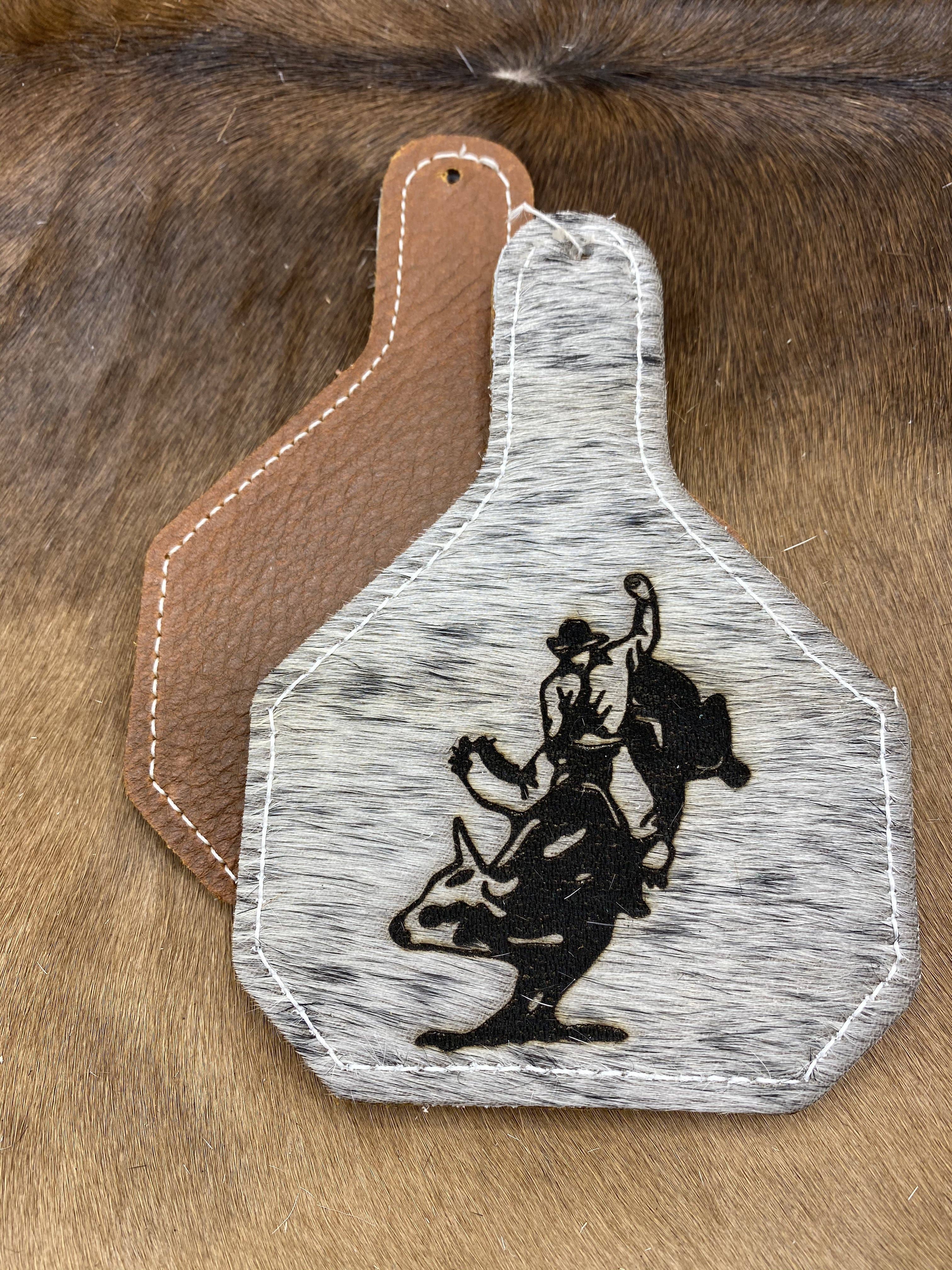 reSCENTit ~ Red Dirt Leather - Wholesale Car Freshener - Unisex - Rodeo Themed Ear Tags2