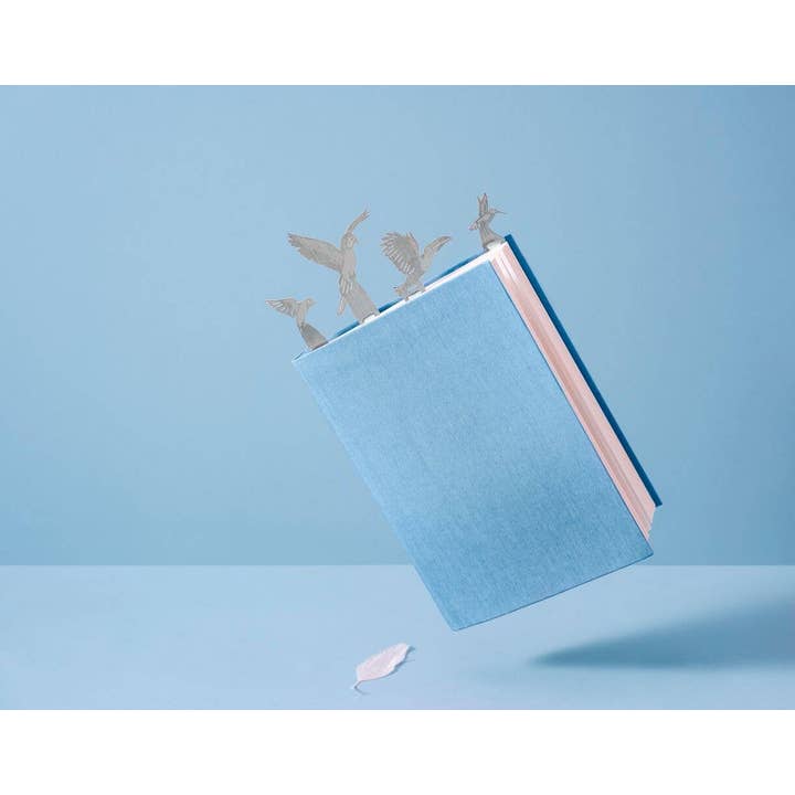 Another Studio UK - Wholesale Bookmark - Bookmark Set - Tropical Birds, Metal Page Markers3