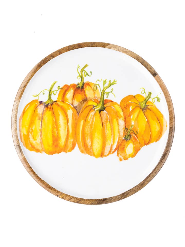 Pumpkin Patch 30Cm Tray for wholesale by Shoeless Joe Ltd