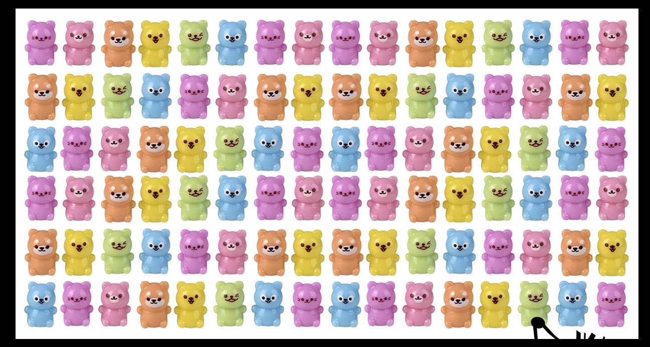 Curious Minds Toys - Wholesale Figurine toy – Kids - 1 Colorful Tiny Kawaii Animal Figurines - Mini Toys - Small 4