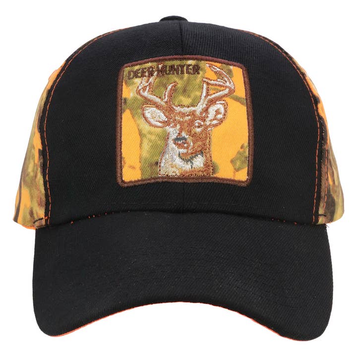 Cap Zone - Wholesale Baseball Cap - Unisex - Deer Hunter Hunt Camo Velcro Back Baseball Cap3