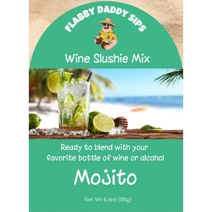 Flabby Daddy Sips - Venta al por mayor Preparado/sirope para cóctel - Mezcla para granizados de vino y mojito