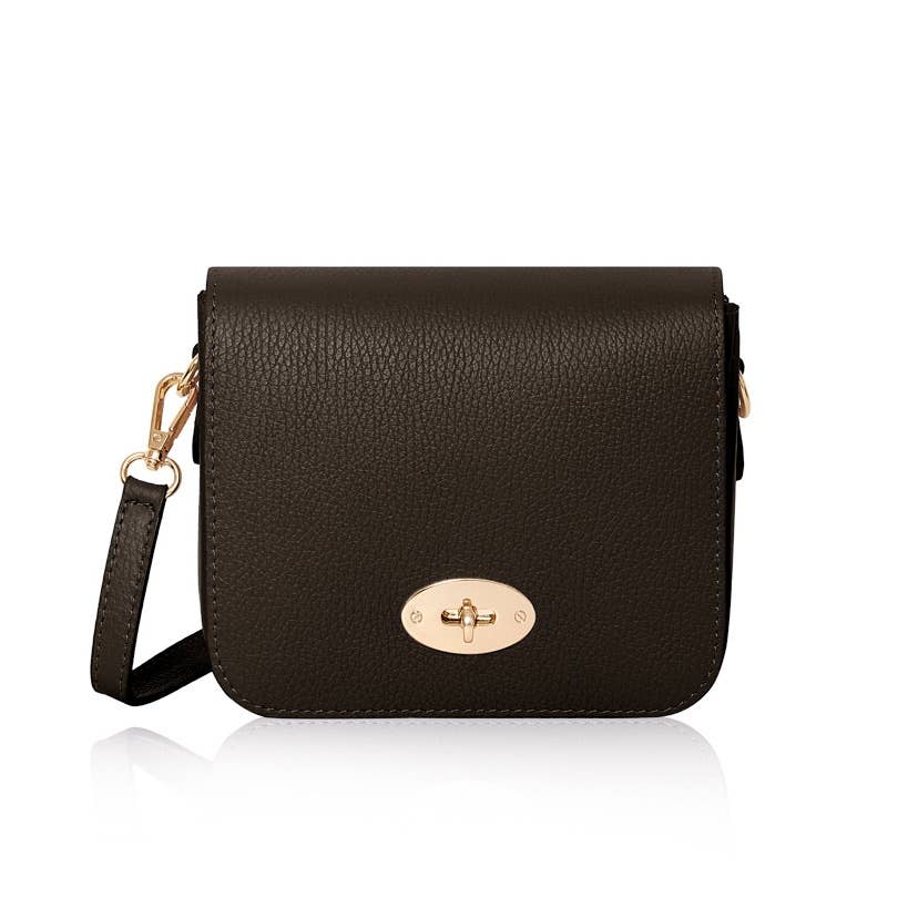 MONTTE DI JINNE - Wholesale Crossbody Bag - Women's - Italian Genuine Leather Crossbody Bag with Metal Clasp15