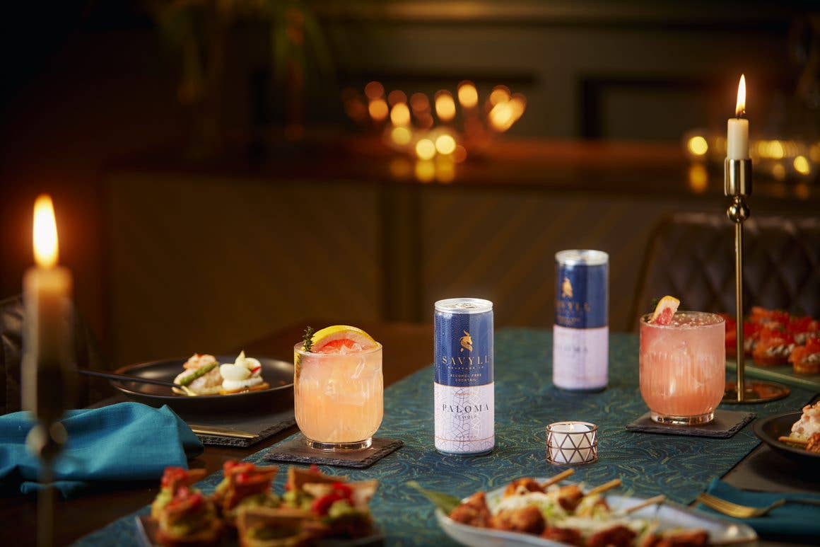 Savyll Beverage Co – wholesale Non-alcoholic aperitif/mocktail – Paloma Cocktail - Non-Alcoholic2