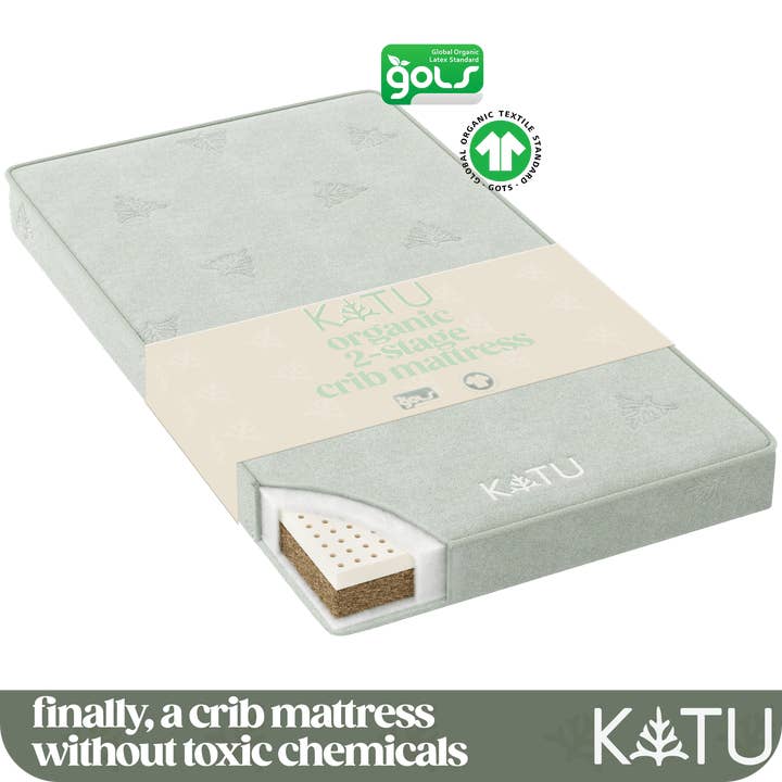 KATU – Großhandel Matratzenauflage – Kinder & Baby – KATU Organische 2-stufige Kinderbettmatratze3