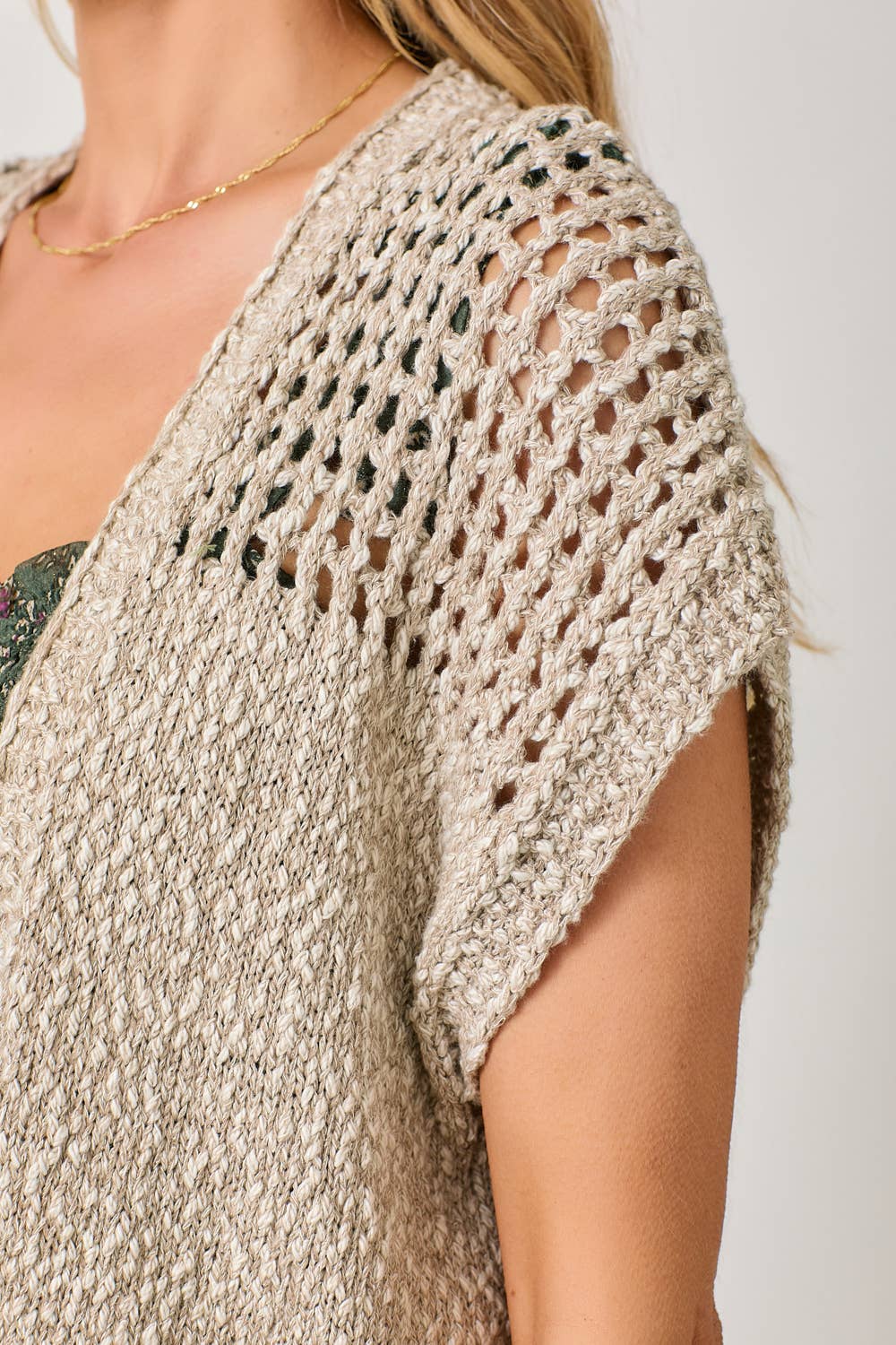 Mystree - Vendita all'ingrosso Cardigan - Donna - Cardigan Aperto in Maglia 6107523