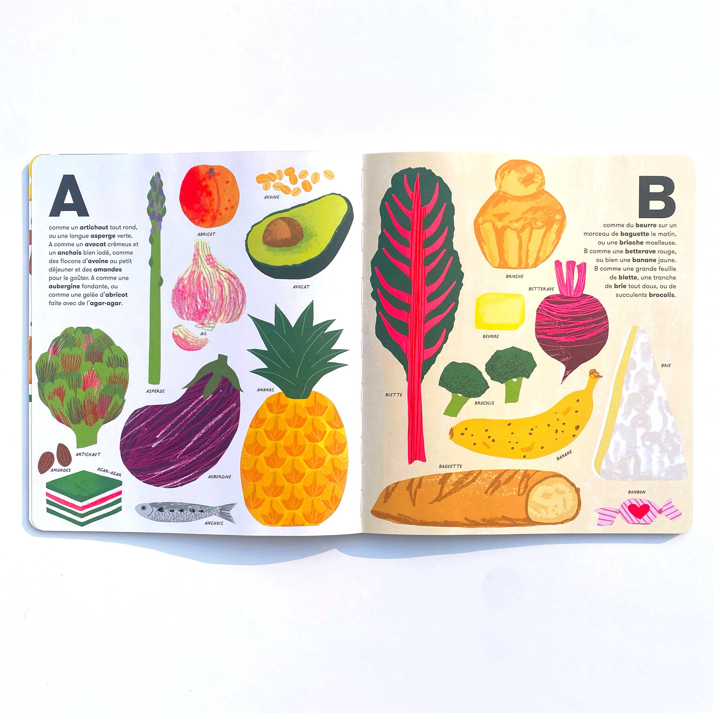 La Partie - Wholesale Preschool Book (3-5) - ABC to eat / Dishes and foods / Cooking / Alphabet1