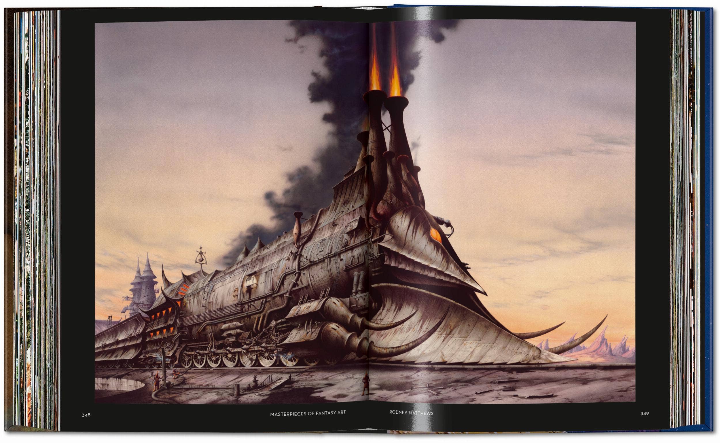 TASCHEN America - Wholesale Display Book - Masterpieces of Fantasy Art. 45th Ed. (German, French, English)6