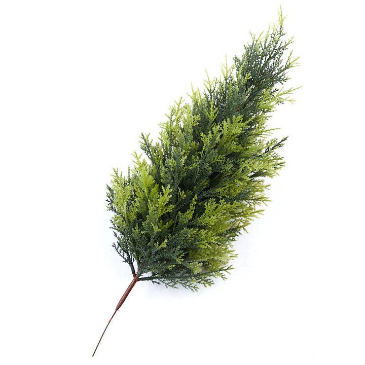 Factory Direct Craft – Engroshandel Kunstigt juletræ – 18" jule-cypress-pine-blomsterstilk4