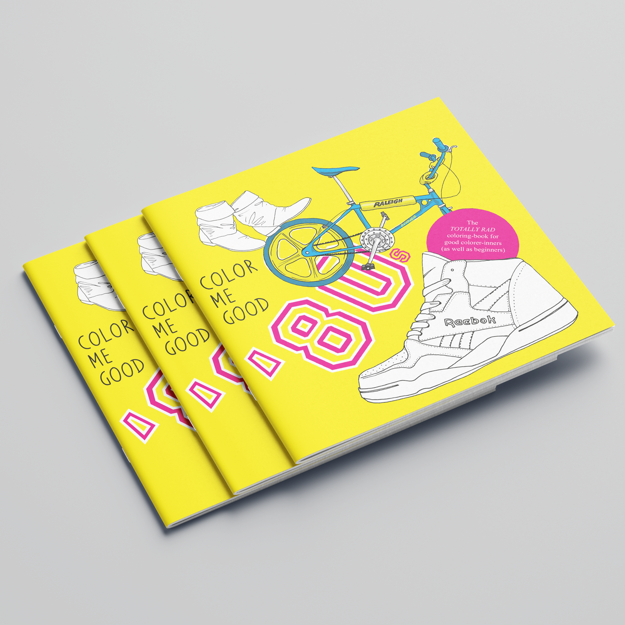 I Love Mel - Wholesale Coloring & Activity Book - Adult - Colour Me Good '80s - Coloring Book1