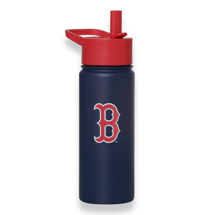 Wildkin - Wholesale Water Bottle - Boston Red Sox™ 18 oz Steel Water Bottle