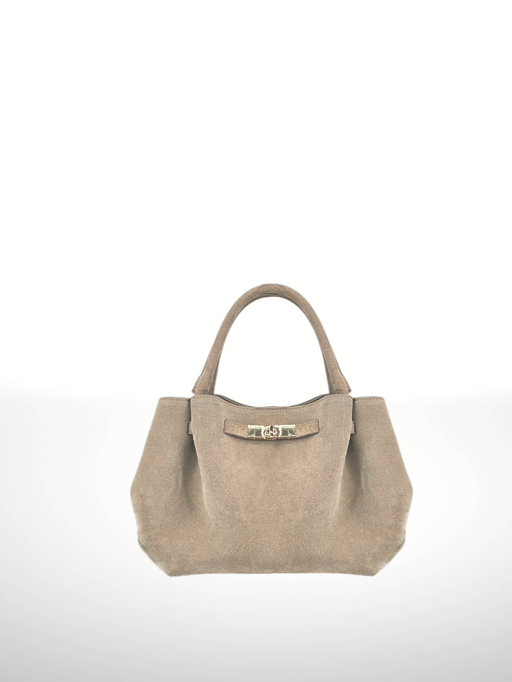 ITALIAN'S LEATHER – Großhandel Henkeltasche – Damen – Iklana Wildledertasche 25030813