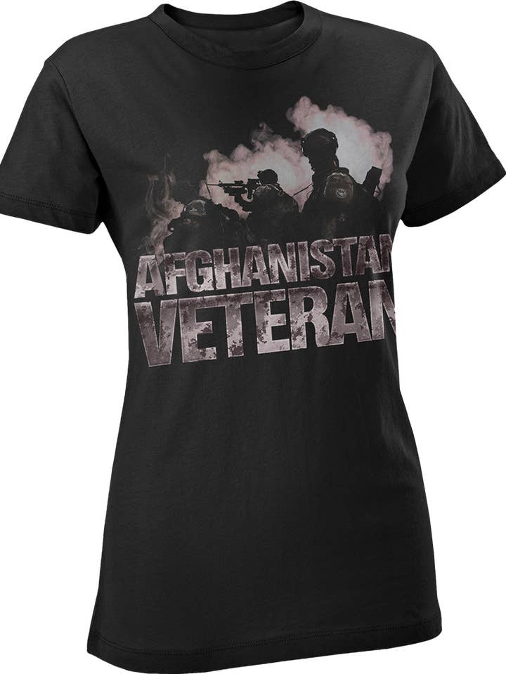 Afghanistan Veteran Mk. 3 Women's T-Shirt for wholesale by Canada for Victory