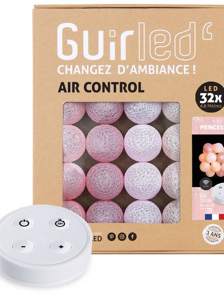 Ghirlanda luminosa con telecomando Princess per la vendita all'ingrosso da parte di Guirled