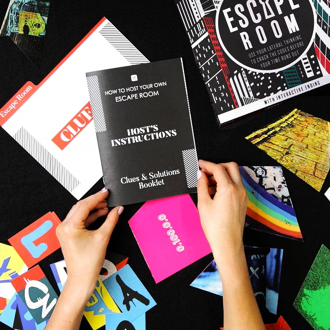 Talking Tables USA - Home, Party, Games and Seasonal Decor - Wholesale Board Game - Escape Room London Edition | Everyday Games |1