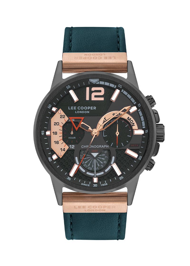 Multicolore Orologio da polso da uomo Lee Cooper LC07614.064 in vendita all'ingrosso su Faire0
