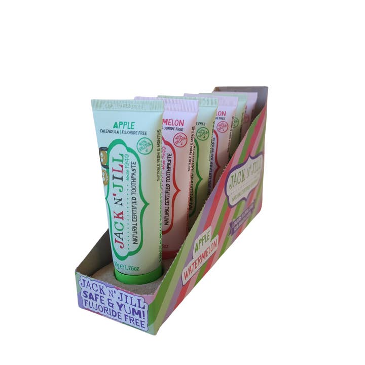 Jack N' Jill Kids - Wholesale Toothpaste - Jack N' Jill Natural Certified Toothpaste Apple & Watermelon
