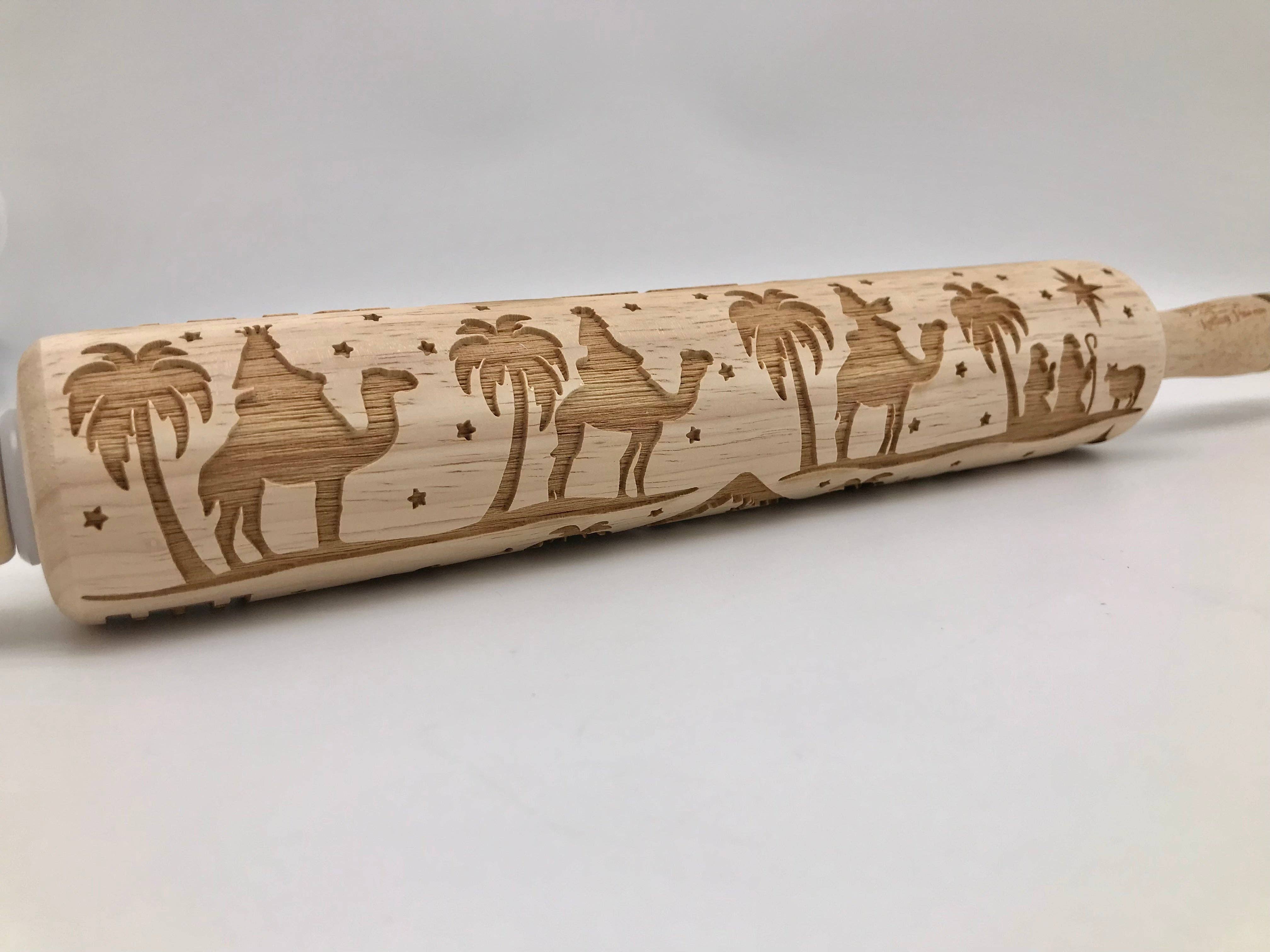 Sweet Rolling Pins - Vendita all'ingrosso Mattarelli - Il Viaggio a Betlemme (Presepe)5