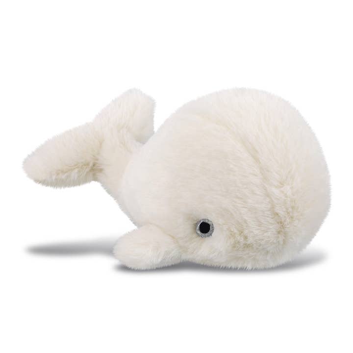 Super-Soft Plush - White Whale Small 7" for wholesale by Cota Global