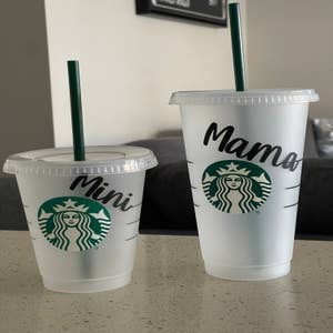 Starbucks Inspired Mini Tumbler Keychains | Starbucks Cup Keychain | 3D |  Craft By Roussell