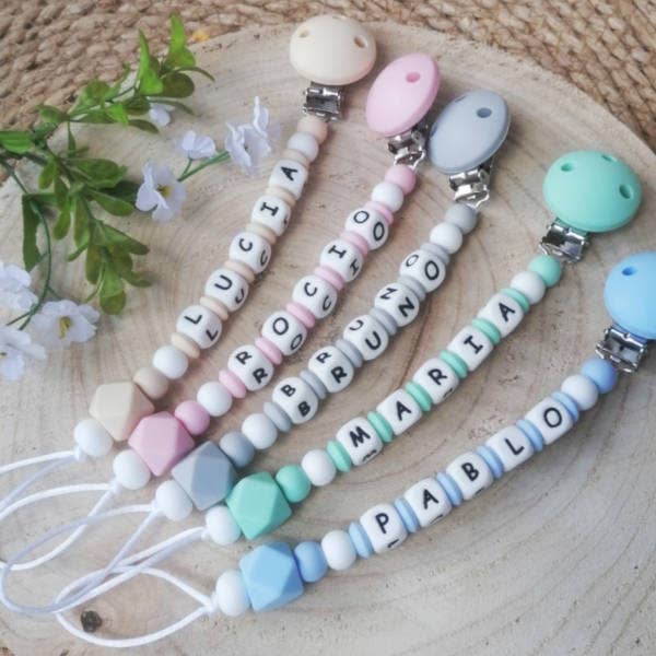 Mordisquitos. – wholesale Pacifier – Baby – Personalized pacifier clip Pure blue1
