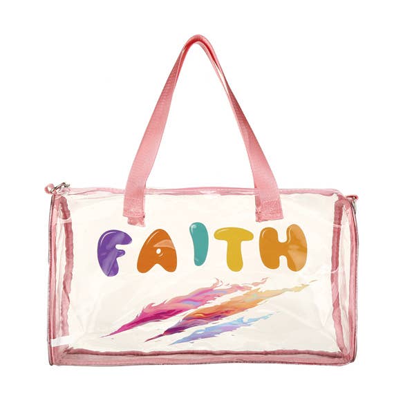 Mala Transparente de Senhora FAITH por atacado de Nima Accessories Inc