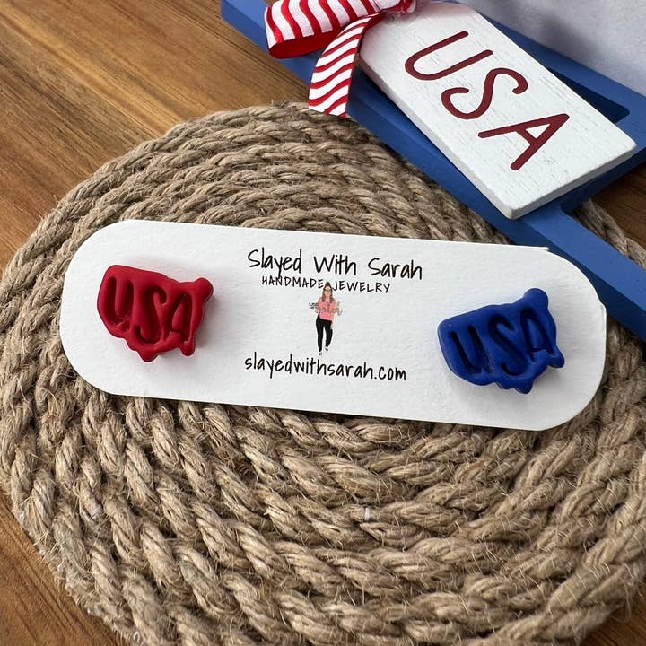USA studs for wholesale by Slayed With Sarah