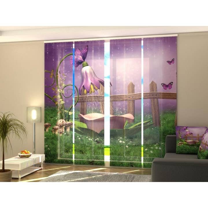 Conjunto de 4 Cortinas de Painel de Duche de Fadas por atacado de IlyDecor