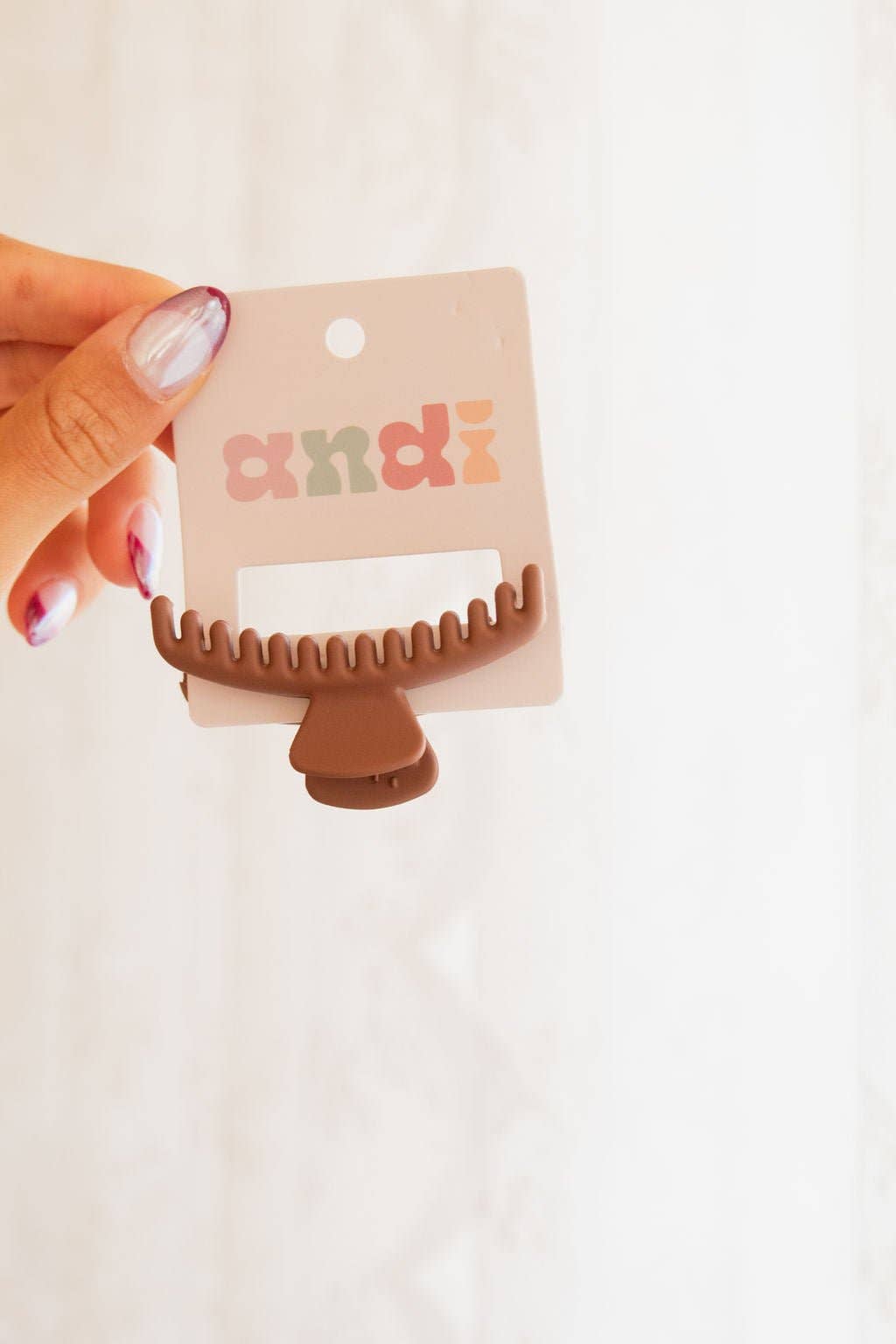 Shop Andi - Vente Pince à cheveux – femme - Pince à griffes French Twist pour cheveux fins3