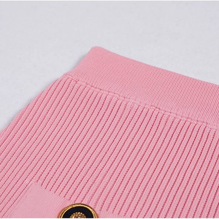 Productseeker - Wholesale Top & Skirt Set - Women's - SET218Y Spring Autumn Knit Cardigan Sweater with Skirt Set20