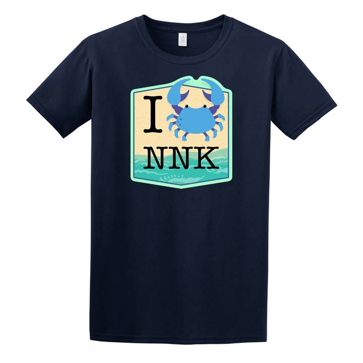 Lantern Press - Wholesale T-Shirt (Graphic) - Unisex - T-Shirt Northern Neck, Virginia, I Crab NNK 2