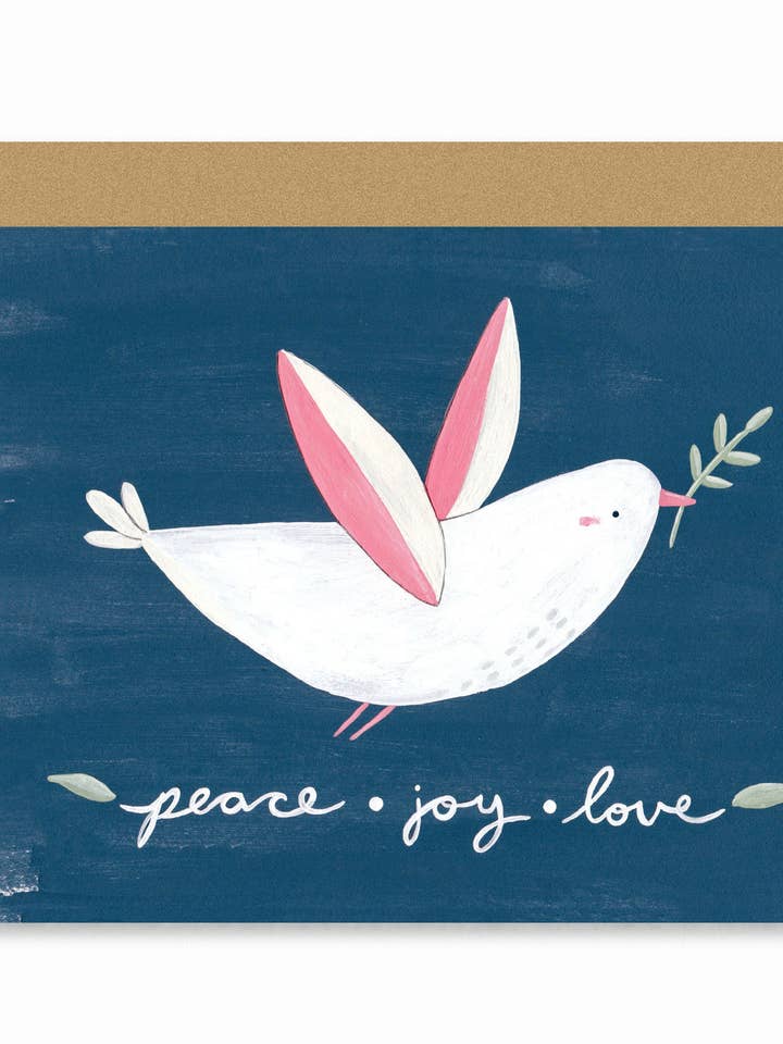 Carte Colombe de la Paix pour la vente par Lindsay Blevins Illustration