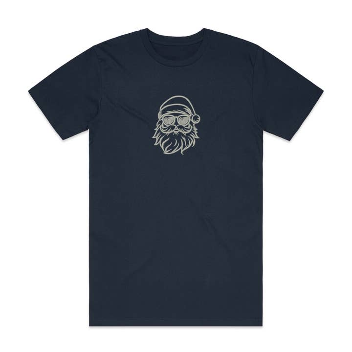 Cool Santa - Embroidered Tubular Tee | 5050 for wholesale by Nwyrkr