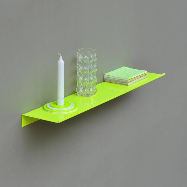 kolor - Vendita all'ingrosso Mensole da parete - z Scaffale l - Giallo fluo