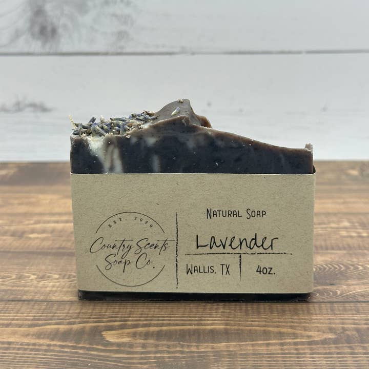 Lavender Soap for wholesale by Country Scents Soap Co.